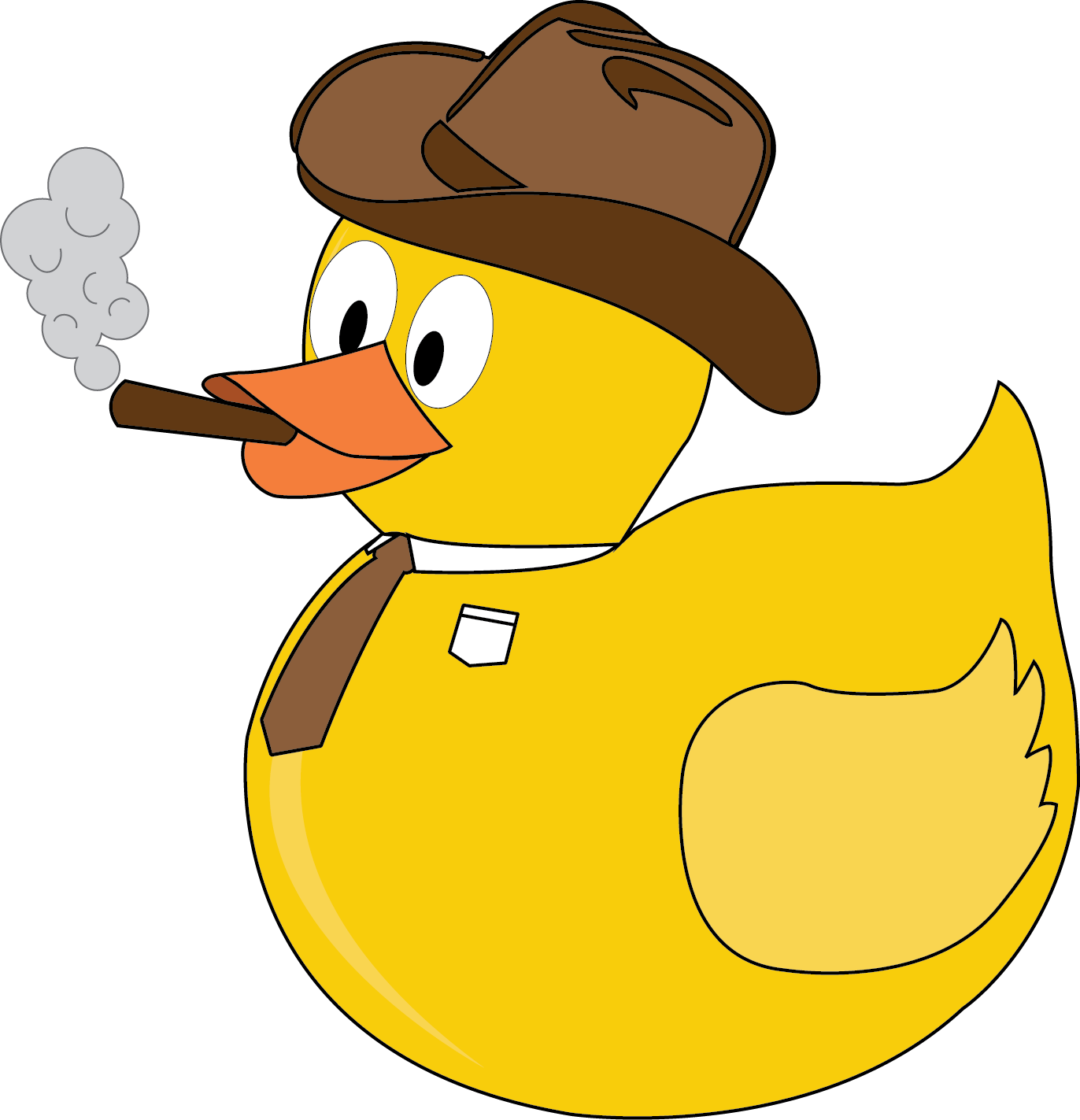 The Smoking Duck logo